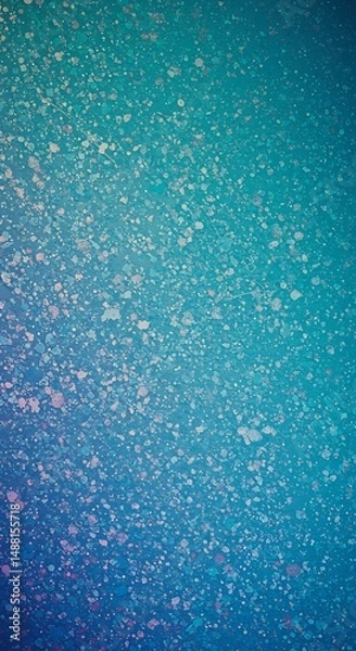 Obraz Sparkling Hues A Vibrant Texture of Blue and Teal