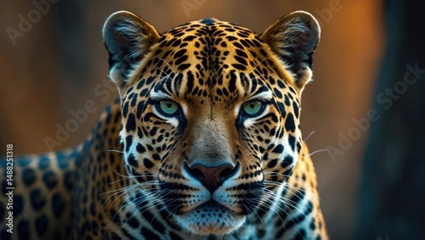 Fototapeta Close-up view of Jaguar