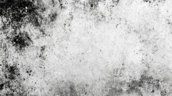 Fototapeta Abstract texture of weathered surface with black and white patterns for artistic design