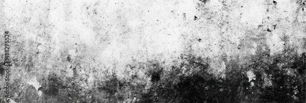 Fototapeta Artistic black and white textured surface with subtle variations in tone and pattern