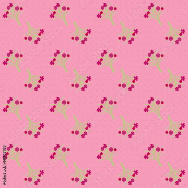 Fototapeta seamless pattern with hearts fashion, textured, flower, geometrical, vector seamless, geometry, retro, texture, wallpaper, art, graphic, vector, repeat, design, decor, ornament, pattern, vintage, fabr