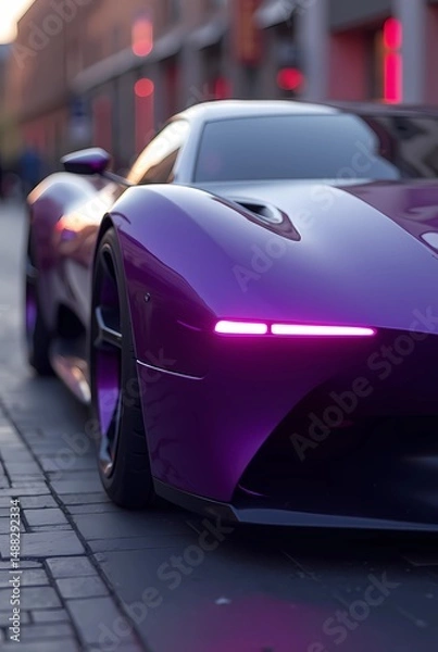 Obraz futuristic car