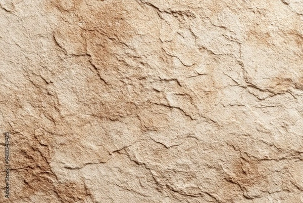 Fototapeta Rough textured stone surface with earthy tones.