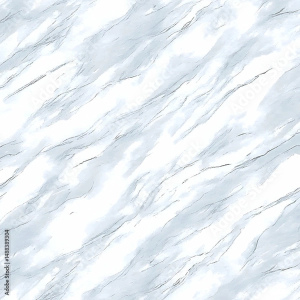 Fototapeta Light blue marble texture background; ideal for design projects
