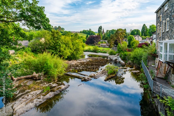 Obraz River Wye in Rhayader