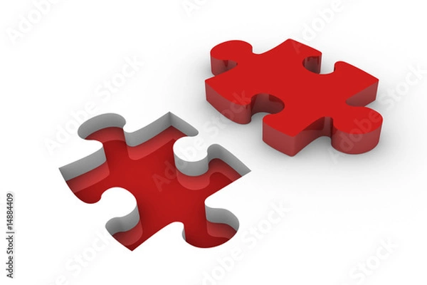 Obraz Puzzle rot
