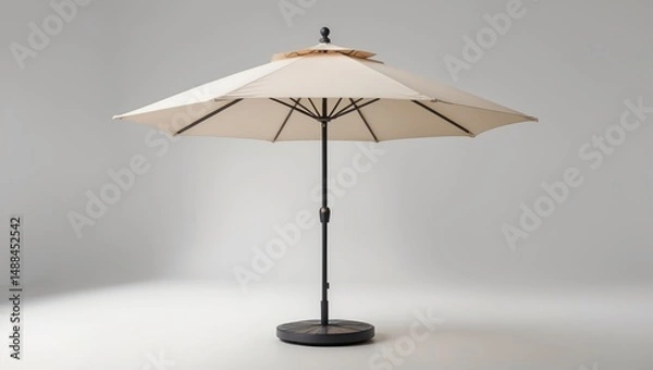 Fototapeta Big Canopy Umbrella for Garden and Sun Protection