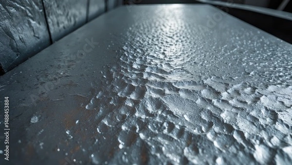 Obraz Abstract zinc and galvanized metal sheet with grunge texture