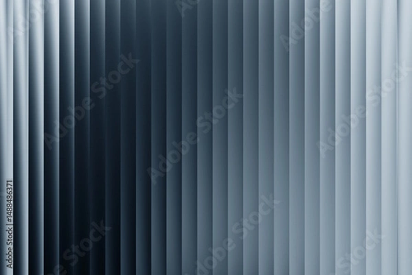 Fototapeta Gray-white glass gradient on a black background — a minimalist and elegant composition with smooth transitions, glossy reflections, and a hi-tech sense of depth.