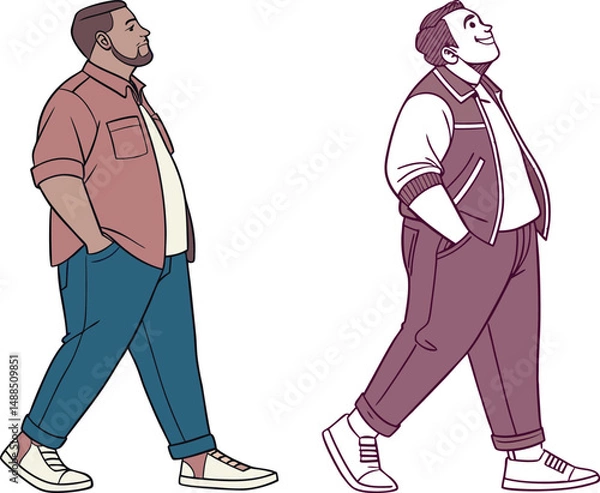 Obraz One Plus Size Black Man
