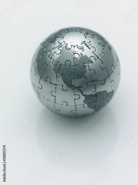 Obraz Puzzle globe amercia