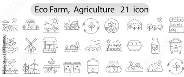 Fototapeta set of hand drawn illustrations of medieval houses