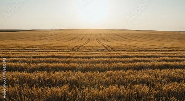 Obraz field of wheat. Field