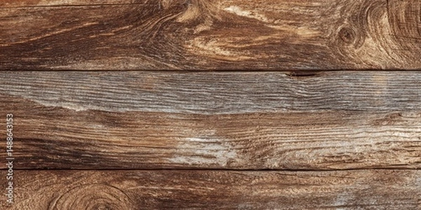 Fototapeta A wooden surface with a grainy texture