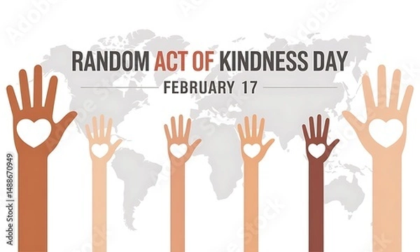 Fototapeta random act of kindness day