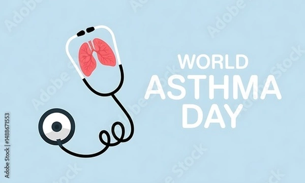 Fototapeta world asthma day