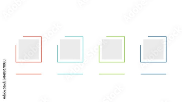 Fototapeta SOAR infographic presentation layout fully editable.