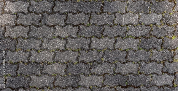 Obraz Big brick texture seamless. Wall texture background