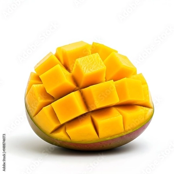 Fototapeta mango isolated on white background