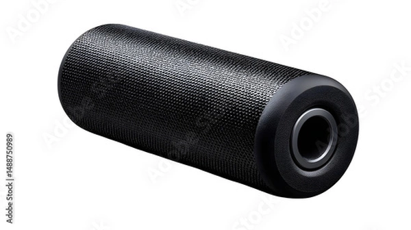Fototapeta High quality, realistic photo of Foldable EVA foam exercise roller textured, isolated on transparent background, product photography style