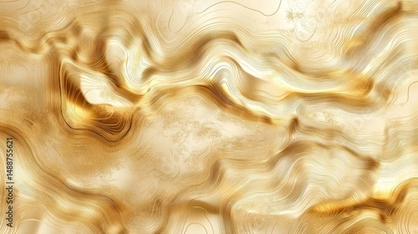 Fototapeta Abstract golden marble texture