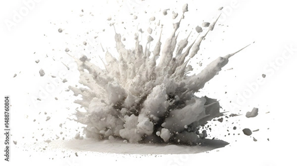 Fototapeta blasting transparent background png