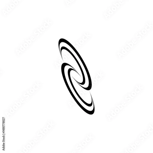 Obraz swoosh vector logo