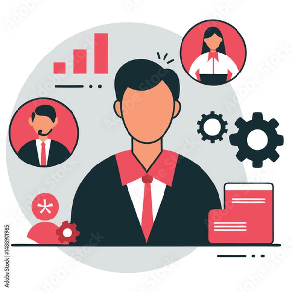 Fototapeta Marketing Consulting: Unlocking the Keys to Success through Strategic Insights
