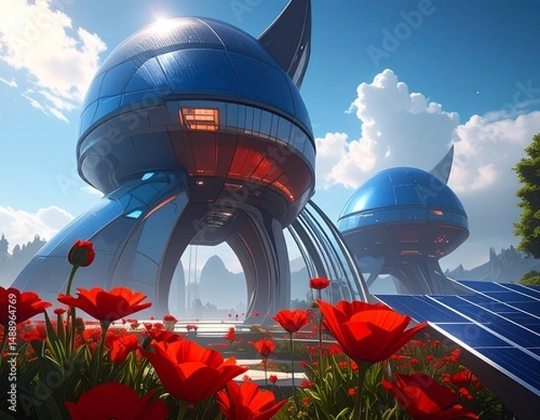 Obraz Cyberpunk city