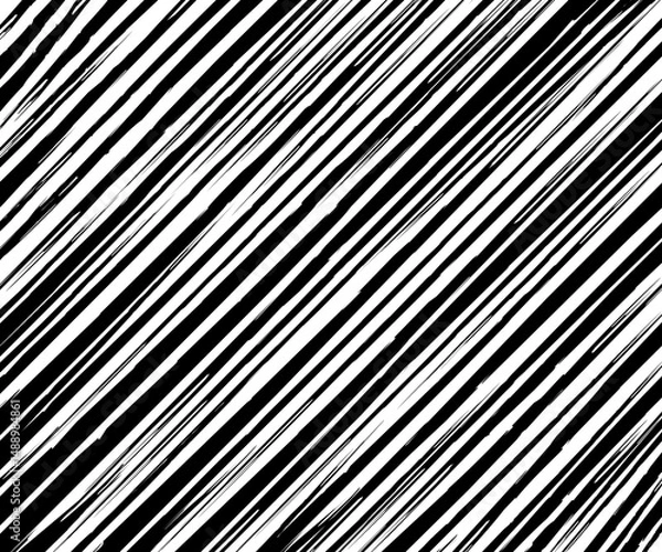 Obraz Diagonal trazo black.