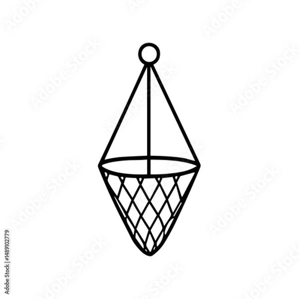 Fototapeta Hanging Mesh Net