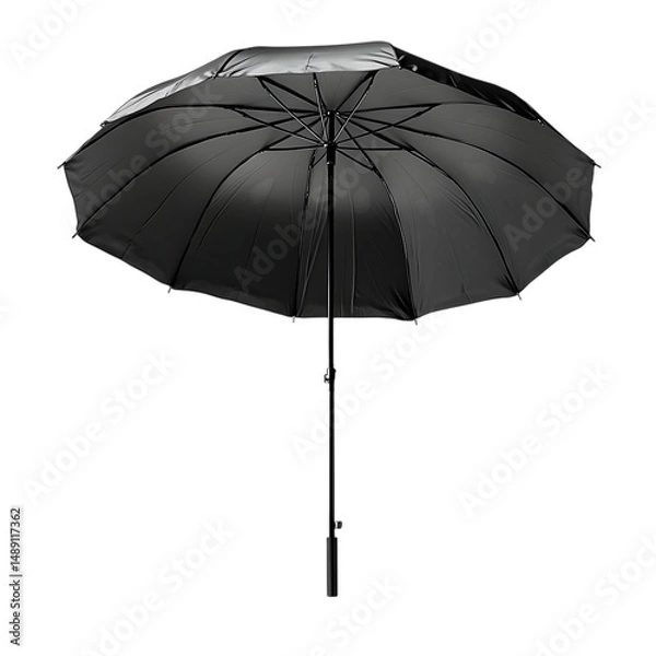 Obraz Sport Inspired Compact Beach Umbrella with a Rugged Isolated on Transparent Background
