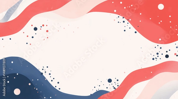 Fototapeta abstract red background