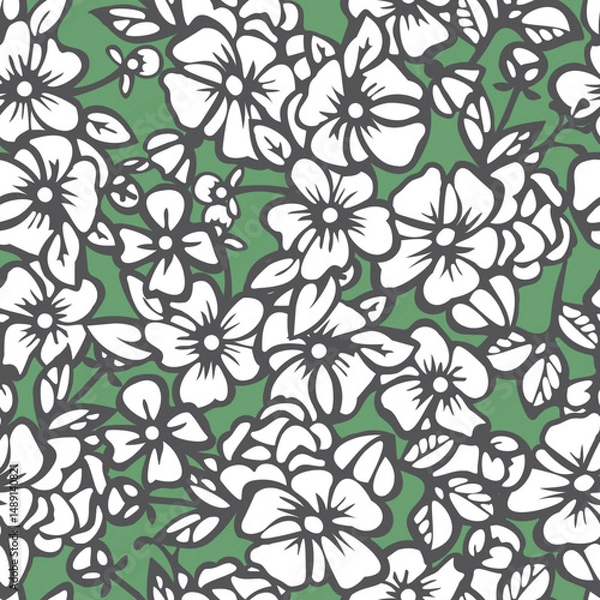 Obraz seamless floral pattern