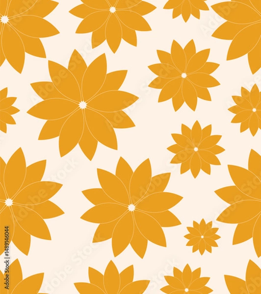 Obraz seamless pattern with autumn leaves