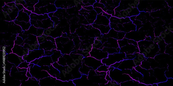 Fototapeta Black and blue and pink .grunge. Distress overlay texture. Abstract surface dust and rough dirty wall background concept. Worn, torn, weathered effect. Vector illustration