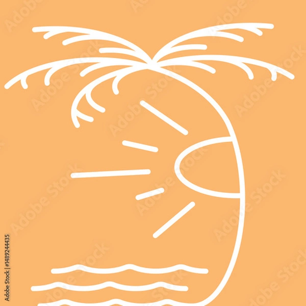 Fototapeta hello sunset