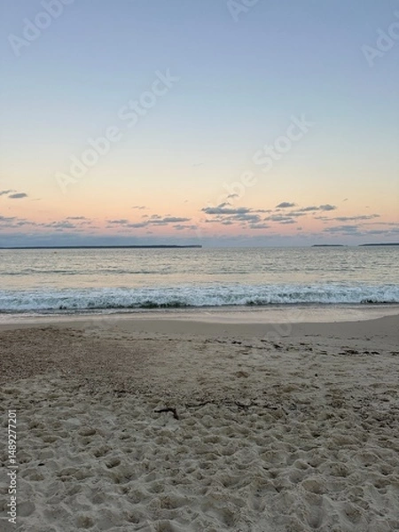 Obraz sunset on the beach