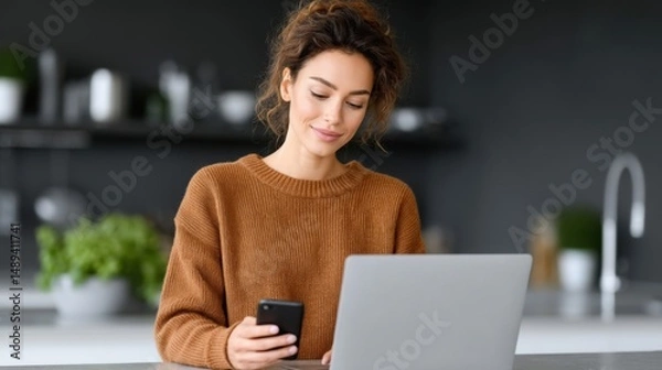 Fototapeta Efficient Digital Lifestyle Tips for Seamless Technology Integration