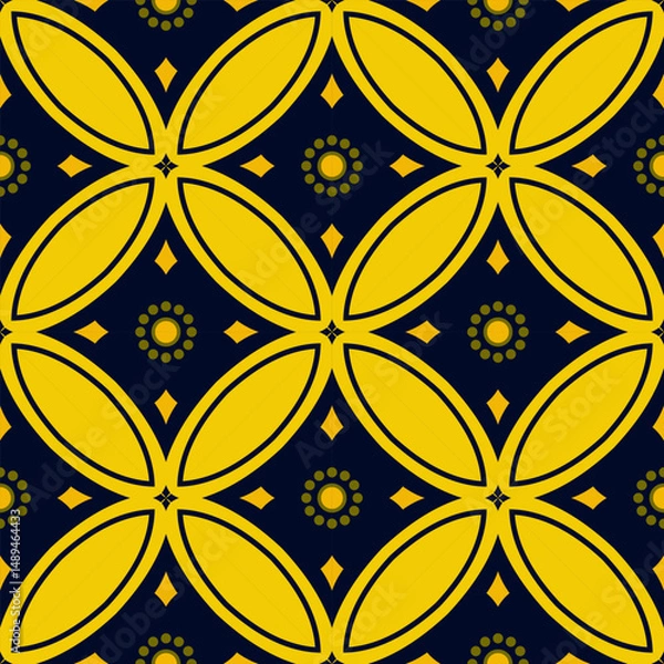 Fototapeta Batik kawung10.eps