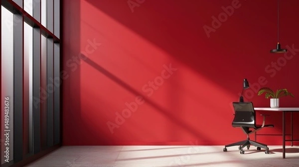 Obraz Elevate Your Brand’s Professional Image with Our Red Simple Business Style Background Images! Crafted for modern enterprises, these backgrounds blend the bold energy of red with minimalist design