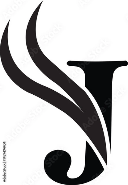 Obraz j Lo go design Top 1