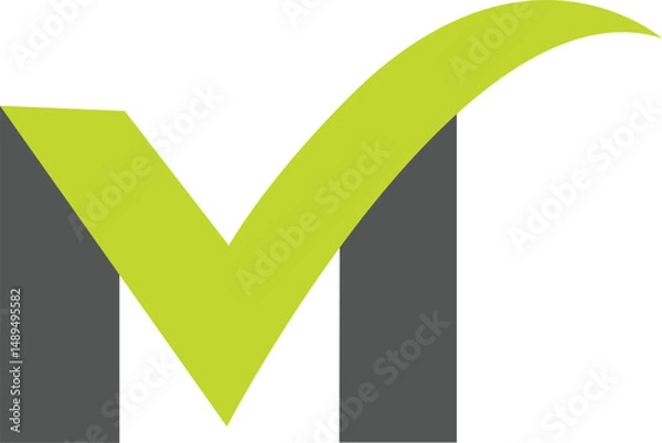 Fototapeta M Lo go design Top 1