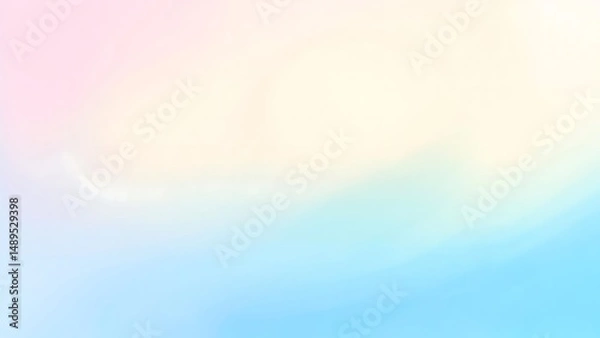 Obraz A serene and calming soft pastel blend artwork featuring delicate hues perfect for backgrounds website design meditation relaxation or peaceful atmosphere creation conveying tranquility and serenity
