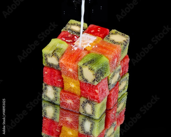 Fototapeta Cubo Rubbic Dulce