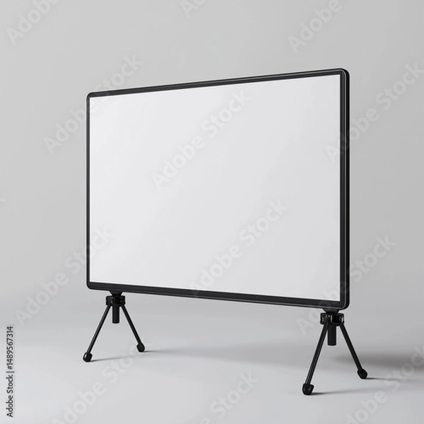 Fototapeta blank projection screen
