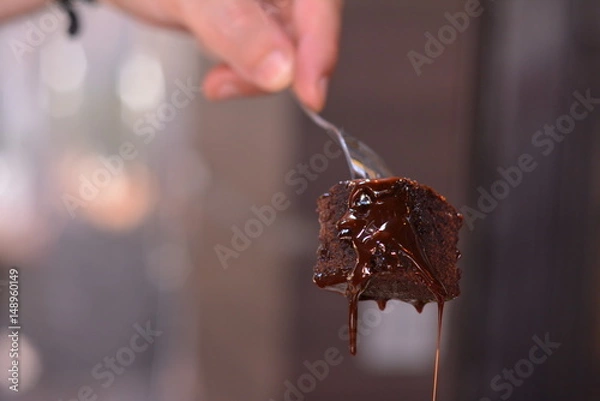 Obraz chocolate fondant