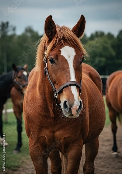 Fototapeta Chestnut Majesty
