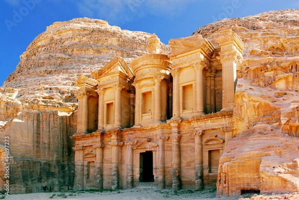 Obraz klasztor petra jordan
