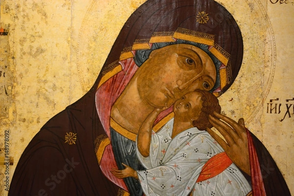 Obraz Antique Russian orthodox icon